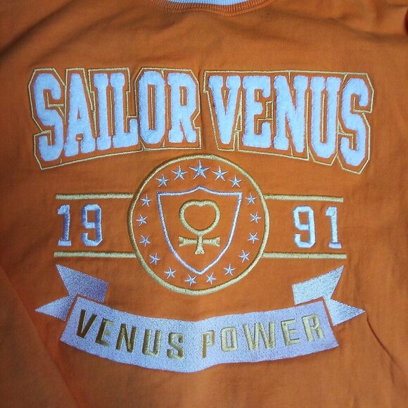 Sailor Moon Venus Power Crewneck Sweatshirt - Picture 1 of 4